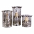 Mercury Candleholders - Set of 3