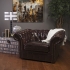 Morgan Tufted Leather Chair alternate image