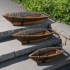 Hampton Boat Willow Trays - Set of 3 alternate image