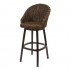 View Caspian Rattan Swivel Barstool