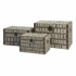 Central Line Storage Trunks - Set of 3  alternate image