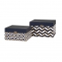 Nora Navy and Gold Boxes - Set of 2  alternate image