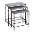 View Gilbert Galvanized Nesting Tables - Set of 3