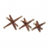 Beth Kushnick Wood and Metal Jacks - Set of 3  alternate image