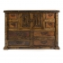 View Caledonia Front Drawer Reclaimed Pine Wood Copper Chest