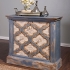 Lyndsey Blue Wood Chest of Drawers alternate image