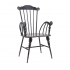 View Trenton Black Metal Arm Chair