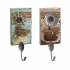 View Ella Elaine Spoon Hook Wall Plaques - Ast 2